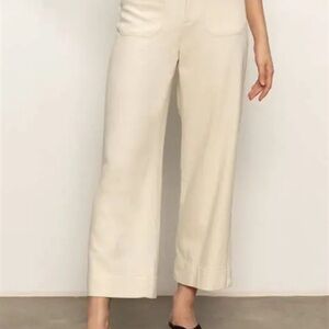 Sanctuary Marine Pant in Cream-Size 28
Cropped Wide-leg pant
